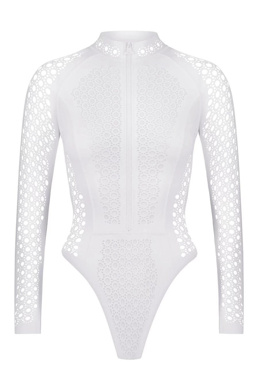 GIGI C Women's Nicole Faux Leather Surfsuit - Stylish Vegan Leather Swimsuit for Women