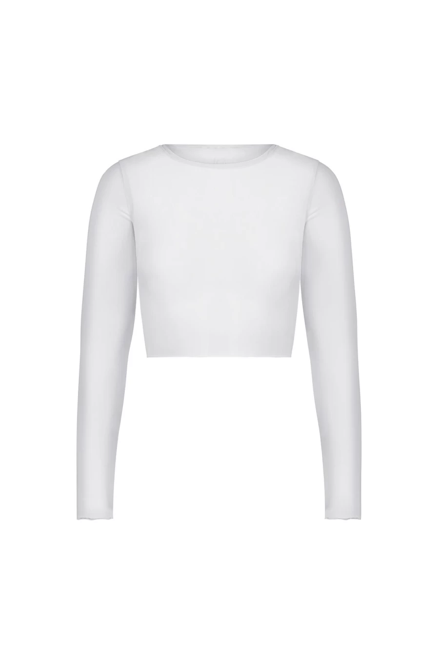 GIGI C Women's Caroline Mesh Crop Top - Breathable Summer Fashion Tee