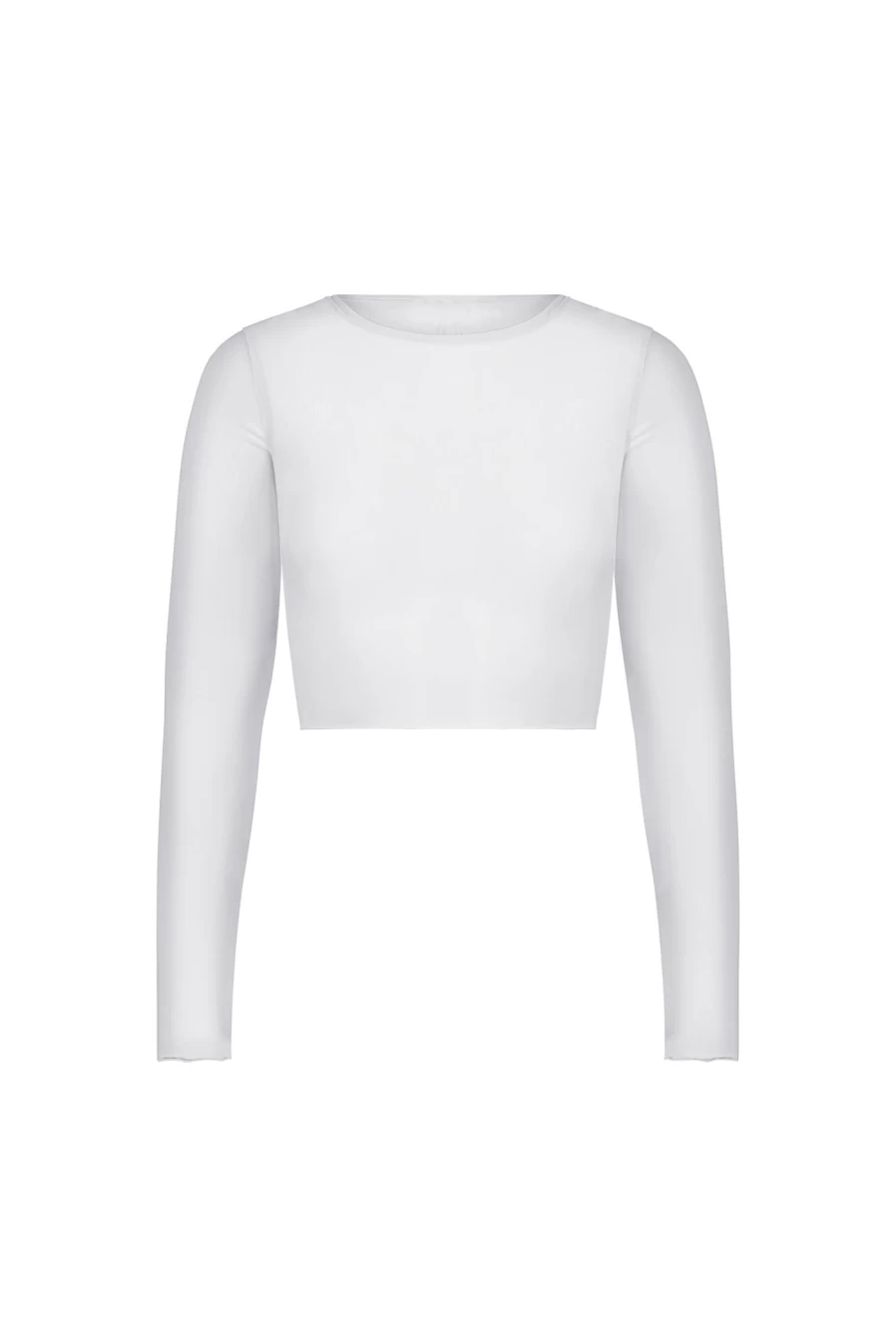 GIGI C Women's Caroline Mesh Crop Top - Breathable Fashion Tee for Summer