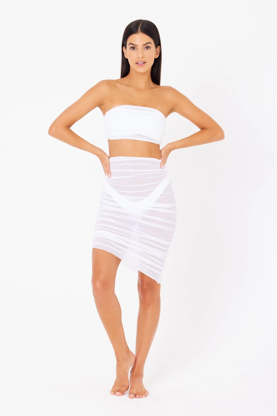 GIGI C Women's Odette Top & Skirt Set - Elegant Blouse and Matching Skirt Outfit